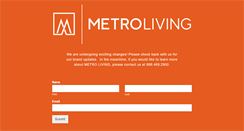 Desktop Screenshot of metroliving.net